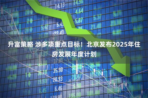 升富策略 涉多项重点目标！北京发布2025年住房发展年度计划
