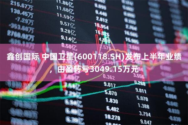 鑫创国际 中国卫星(600118.SH)发布上半年业绩，由盈转亏3049.15万元